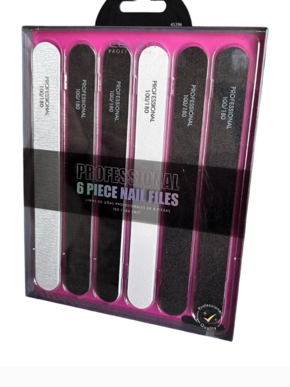 Celavi 6-Piece Professional Nail File Set - NEW PC